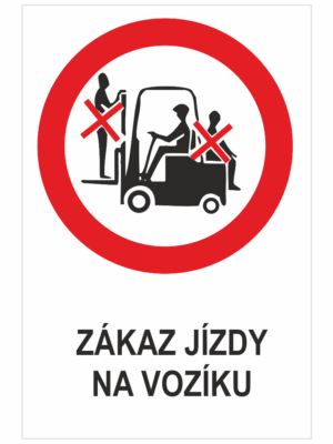 Zákaz jízdy na vozíku