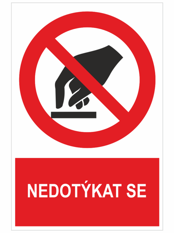 Nedotýkat se ISO 7010