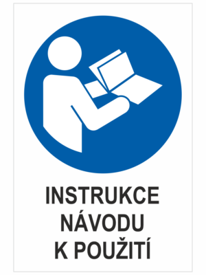 příkaz - instrukce návodu k použití