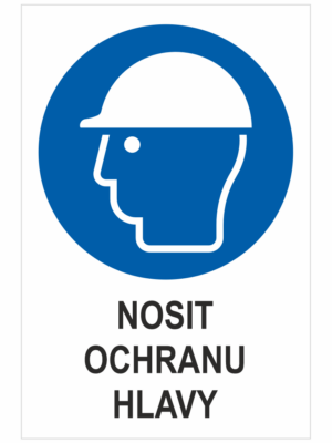 Příkaz - Nosit ochranu hlavy