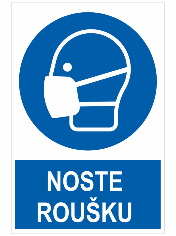 NOSTE roušku ISO 7010