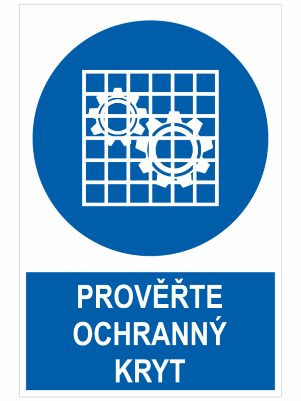Prověřte ochranný kryt ISO 7010