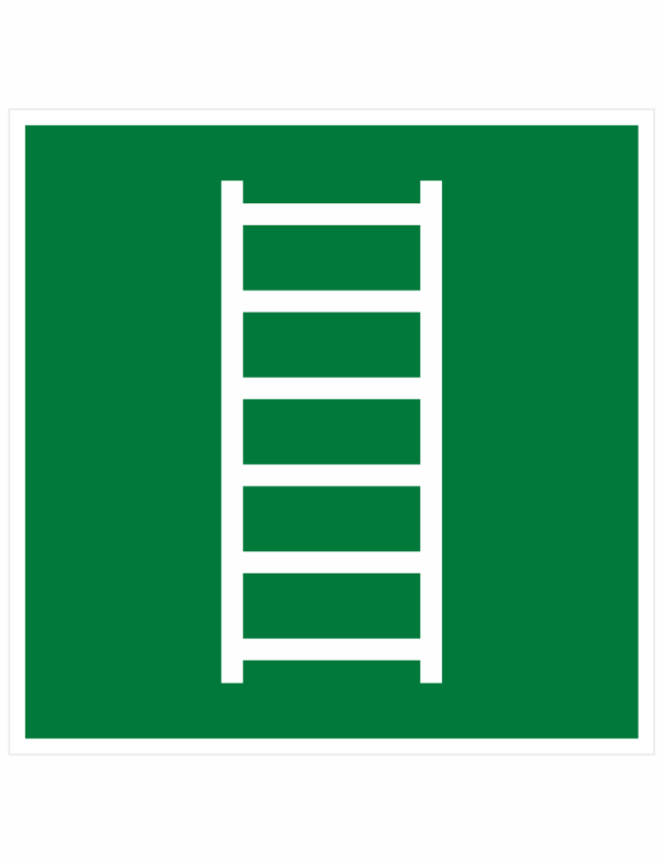 ÚNIKOVÝ ŽEBŘÍK ISO 7010