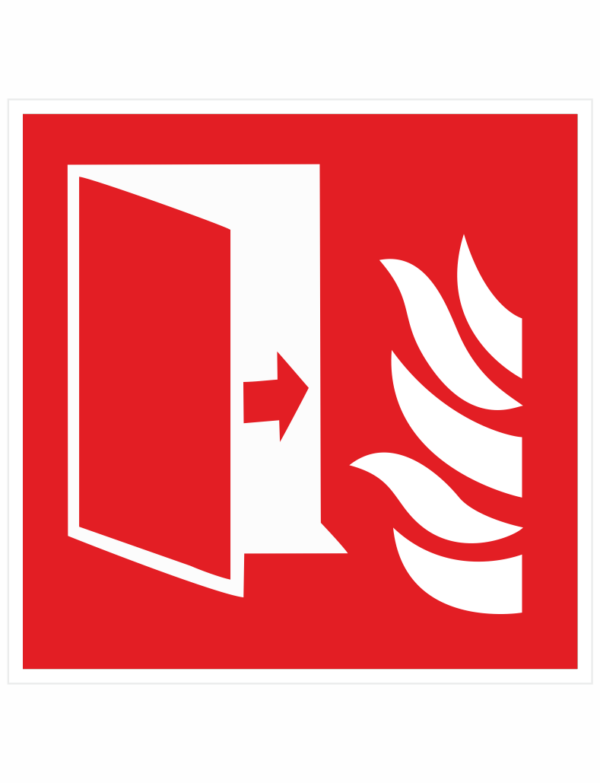 Protipožární dveře ISO 7010