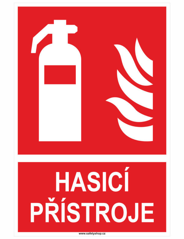 Hasicí přístroje ISO 7010