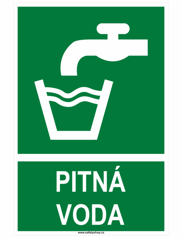PITNÁ VODA ISO 7010
