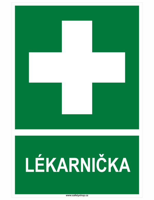 LÉKÁRNIČKA symbol+text