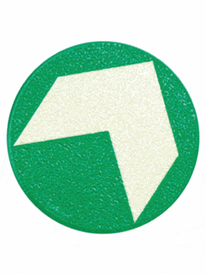 Fotoluminiscenční značení schodů