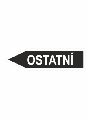 Jednosměrné šipky OSTATNÍ