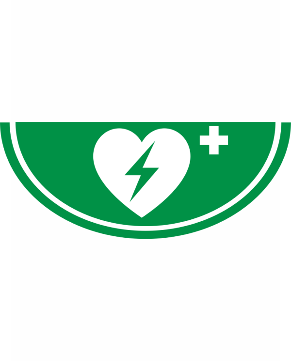 Podlahové označenie zariadenia – DEFIBRILÁTOR