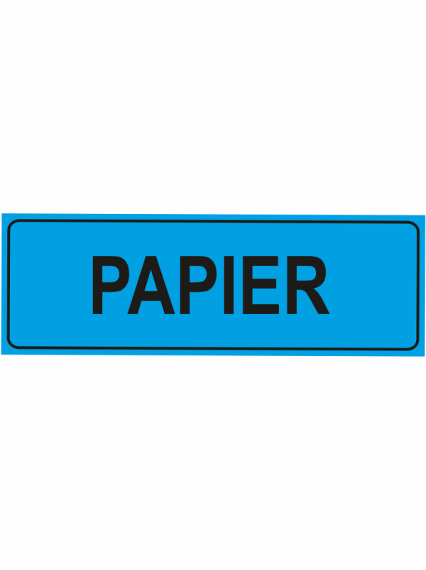 Papier - text bez symbolu