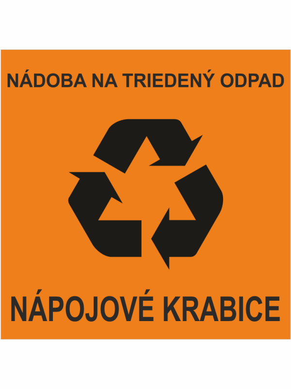 Nádoba na triedený odpad – nápojové krabice
