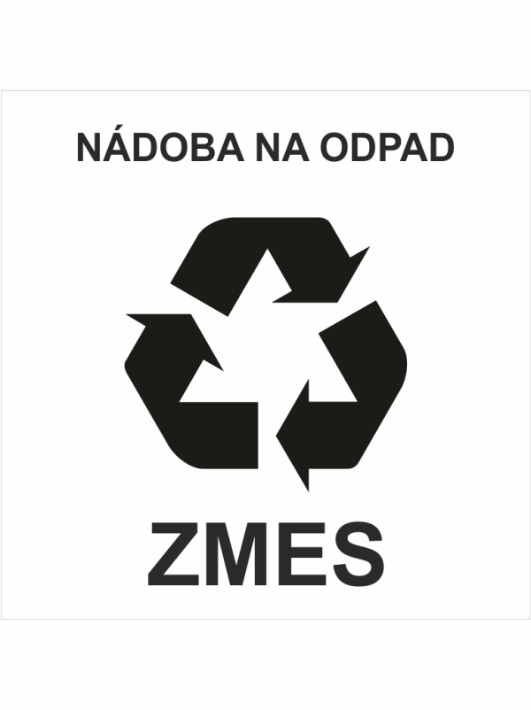 Nádoba na odpad – zmes
