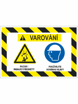 signální rámeček varování | KRIŽAN - safetyshop